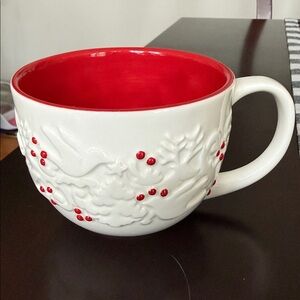 Starbucks White and Red Coffee Mug